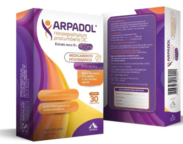 Arpadol 400mg 30 Comprimidos